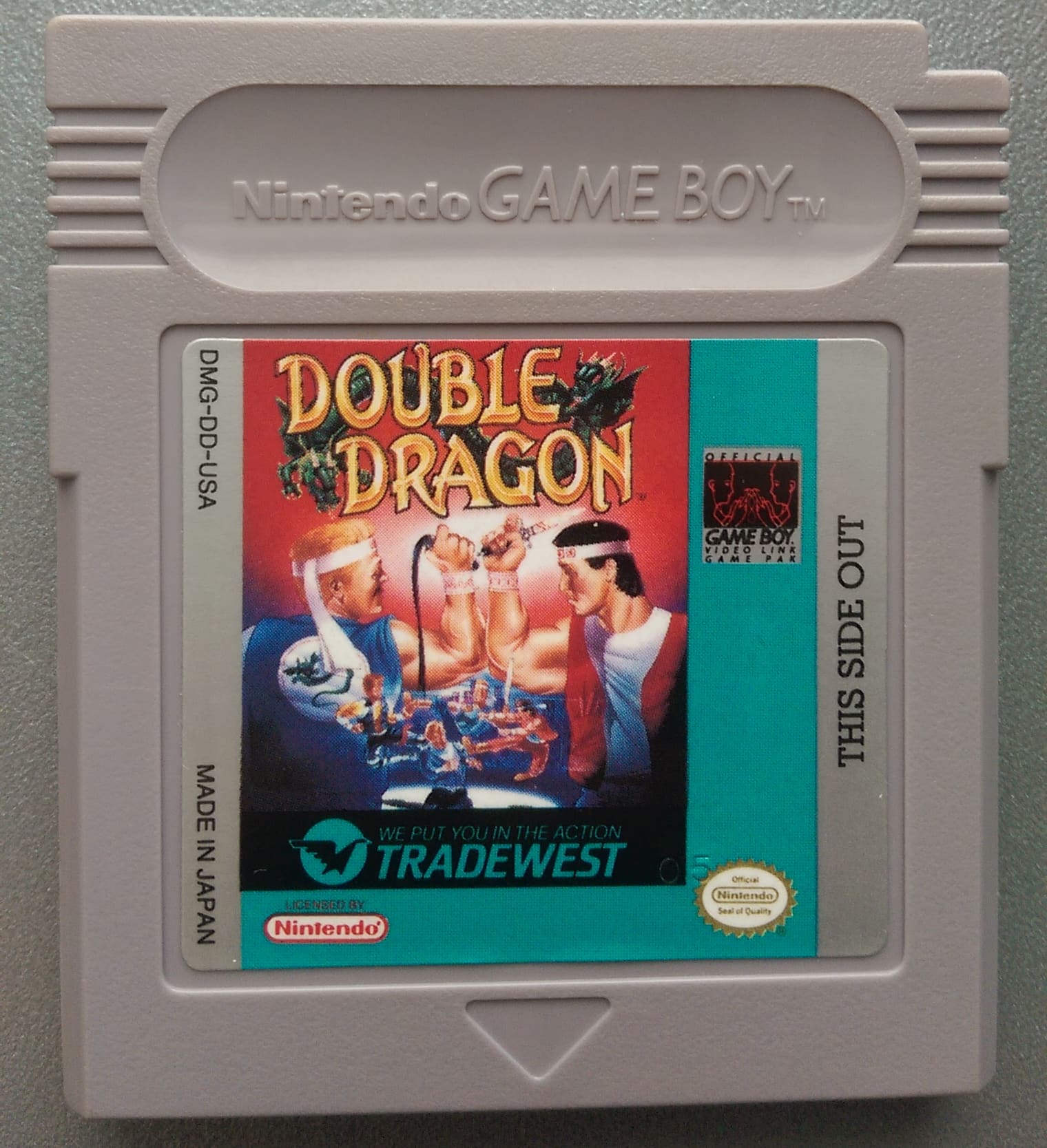 Double Dragon Japanese Game Boy GB Japan import - Loose - Great
