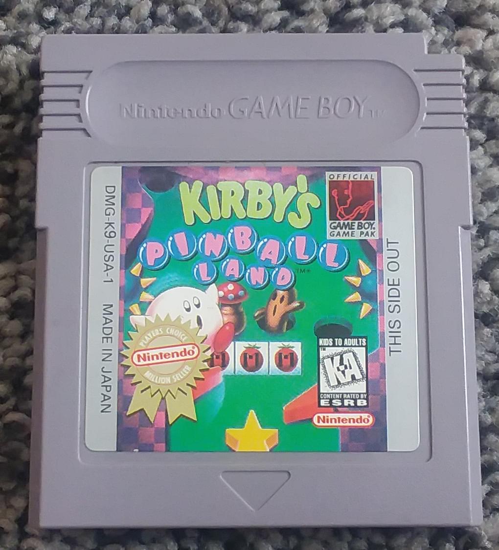 Kirby's Pinball Land (USA, Europe) - Game Boy hardware database